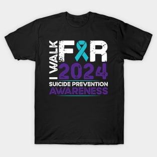 Suicide Prevention Awareness 2024 Walk T-Shirt